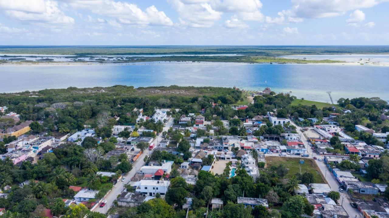 Hotel Blue Palm Bacalar Exterior foto